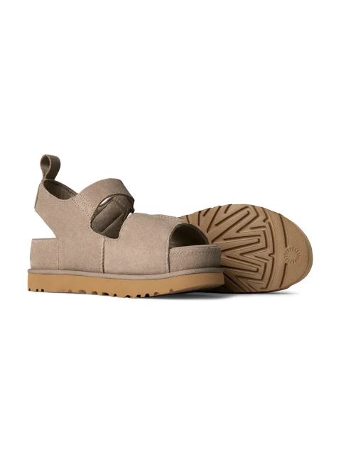 UGG sandały Goldenstar Hi damskie kolor brązowy na platformie 1167356-SKP