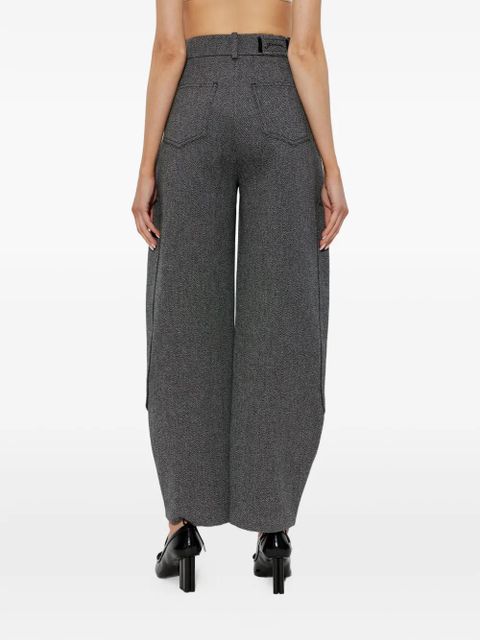 GANNI pocket trousers - Grey