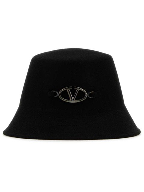 Valentino Garavani logo bucket hat - Black - zdjęcie produktu nr 1
