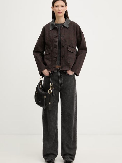 Levi's bluzka damska jeansowa PEPLUM SEAMED DENIM - zdjęcie produktu nr 1