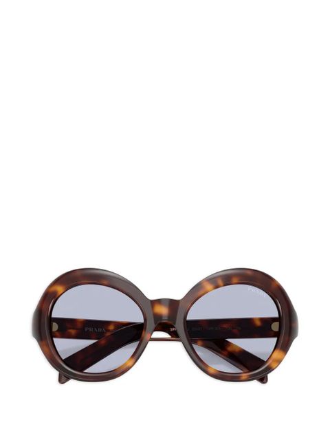 Prada Eyewear round-frame sunglasses - Brown