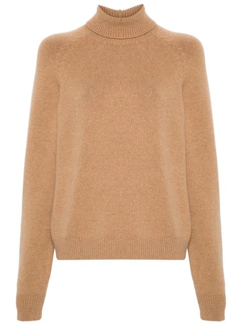 FENDI logo-embroidered sweater - Brown - zdjęcie produktu nr 1