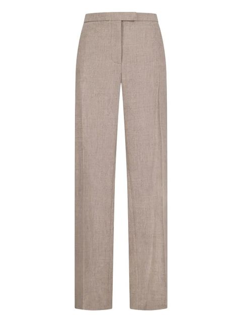 KHAITE Miles concealed-fastening trousers - Neutrals - zdjęcie produktu nr 1