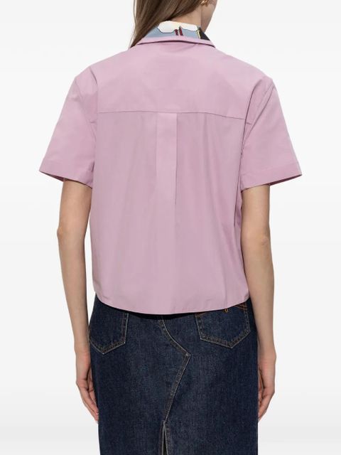 Marni chest-pocket shirt - Pink