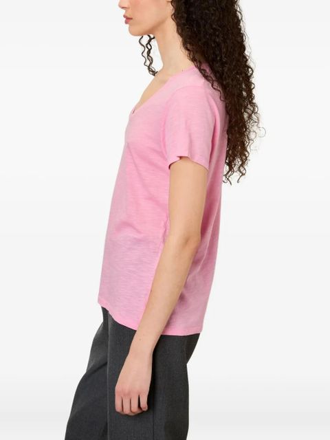 American Vintage Jacksonville scoop-neck short-sleeve T-shirt - Pink