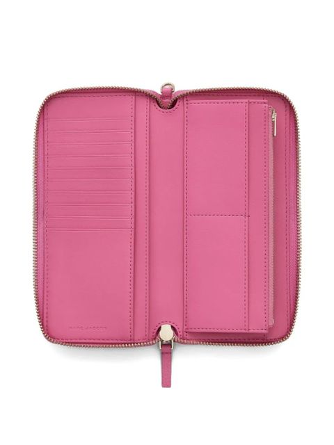 Marc Jacobs leather continental wallet - Pink