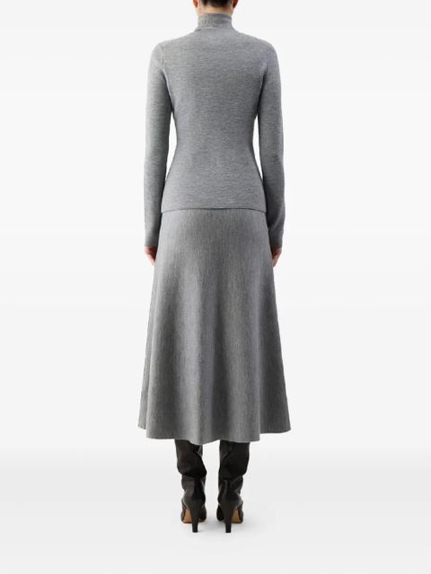 Gabriela Hearst May roll-neck long-sleeved jumper - Grey