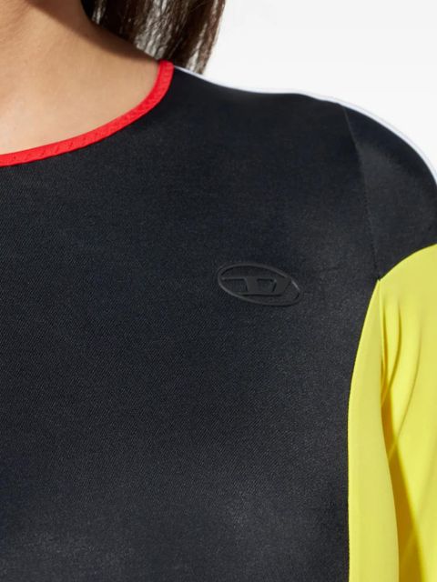 Diesel Livia-D-Pop colourblock swimsuit - Black