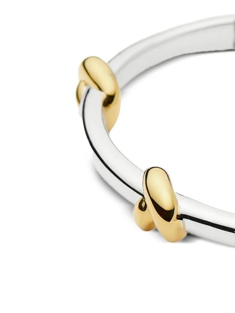 Missoma x Lucy Williams knot bangle bracelet - Silver - zdjęcie produktu nr 2