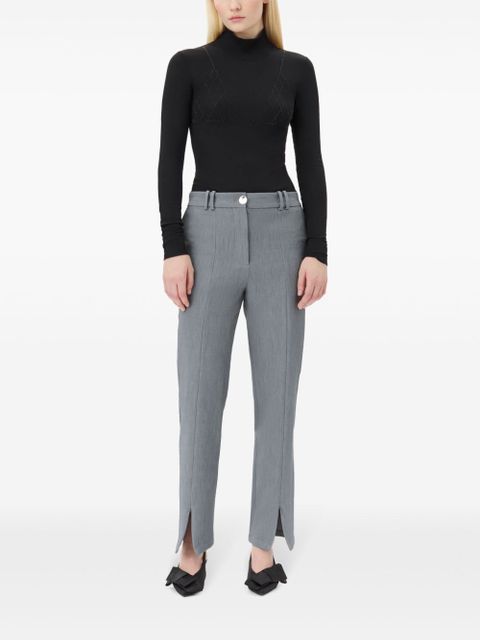 GANNI roll-neck top - Black - zdjęcie produktu nr 2