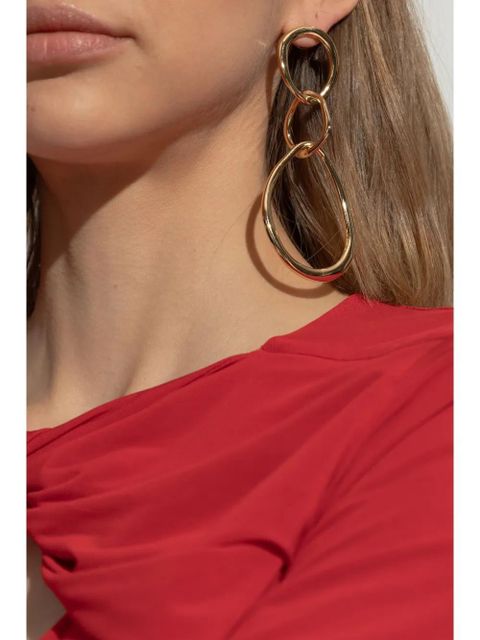 ISABEL MARANT oversize pendant earrings - Gold