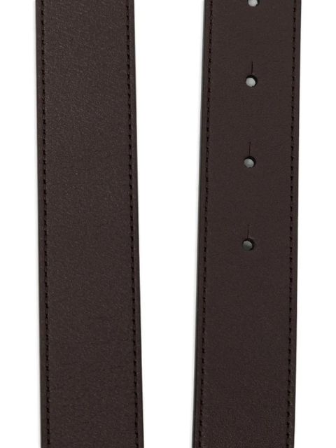 Valentino Garavani logo-debossed belt - Brown - zdjęcie produktu nr 2