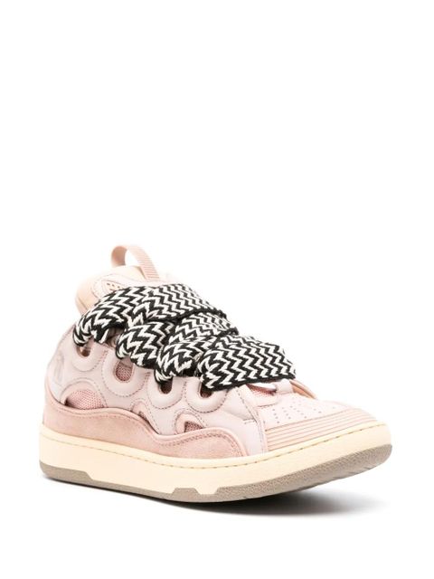Lanvin Curb lace-up sneakers - Pink - zdjęcie produktu nr 2