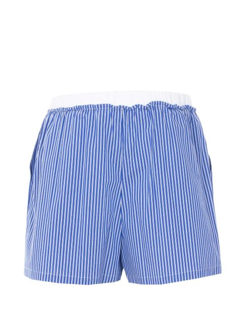 Eleh striped drawstring shorts - Blue - zdjęcie produktu nr 2
