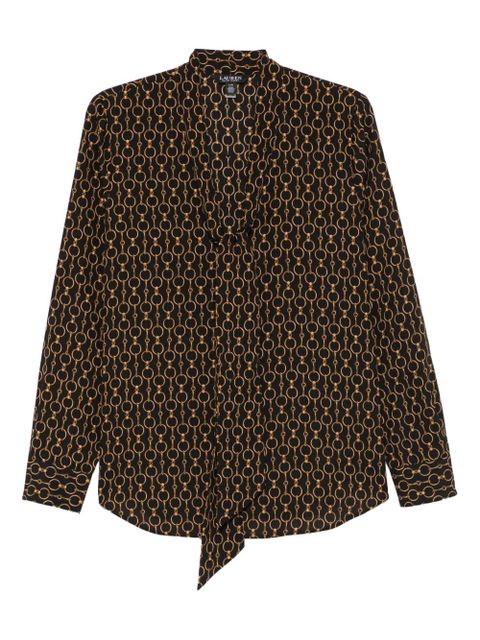 Lauren Ralph Lauren long-sleeve blouse - Black - zdjęcie produktu nr 1