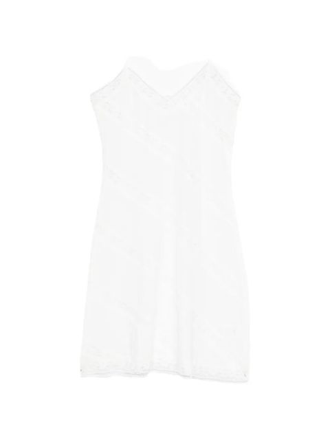 Gimaguas Beatrice lace-trim mini dress - White - zdjęcie produktu nr 1