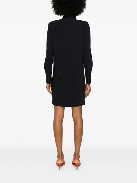 Golden Goose scarf-detail mini dress - Black