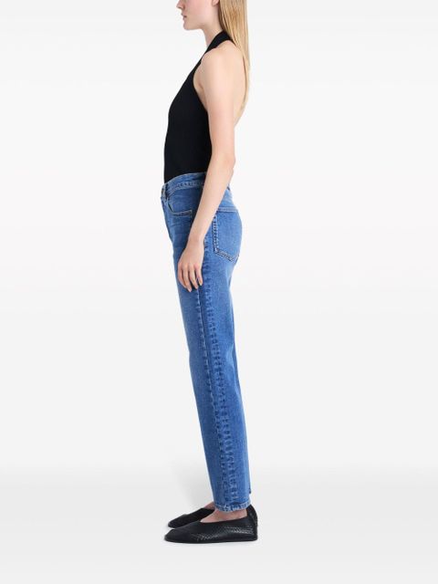Proenza Schouler Jasper straight-leg cropped jeans - Blue - zdjęcie produktu nr 2