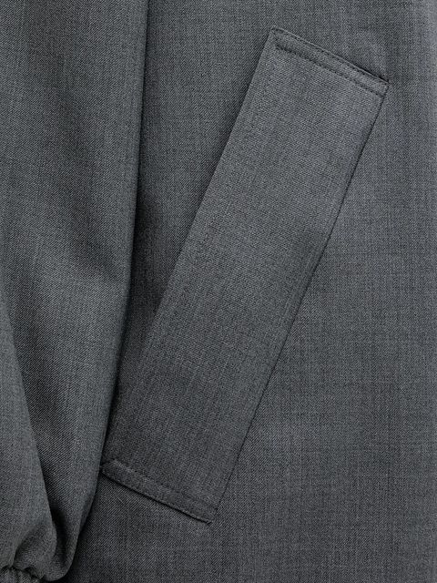 MAX&Co. kurtka z dodatkiem wełny kolor szary zimowa 2526486064200