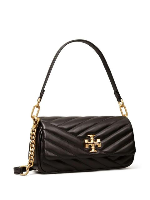 Tory Burch small Kira Chevron Flap shoulder bag - Black