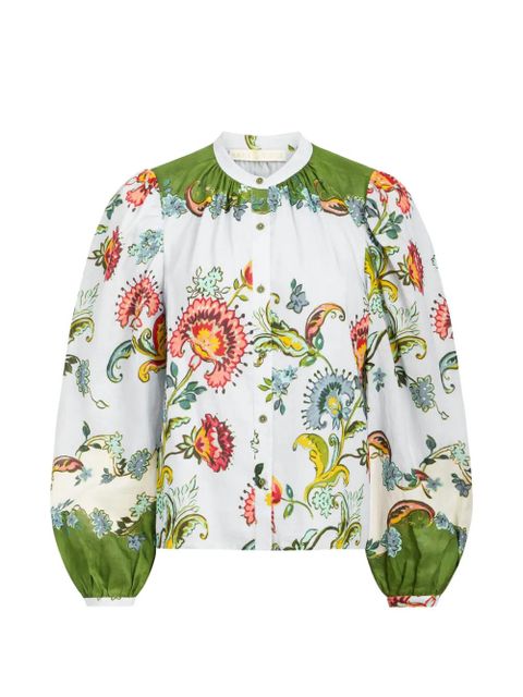 Marie Oliver Kendra floral print blouse - Blue - zdjęcie produktu nr 1