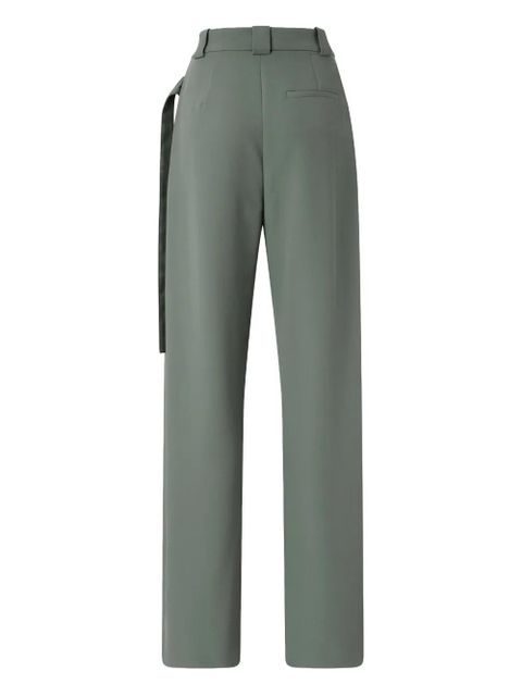 PINKO wrap-front pleated trousers - Green - zdjęcie produktu nr 2