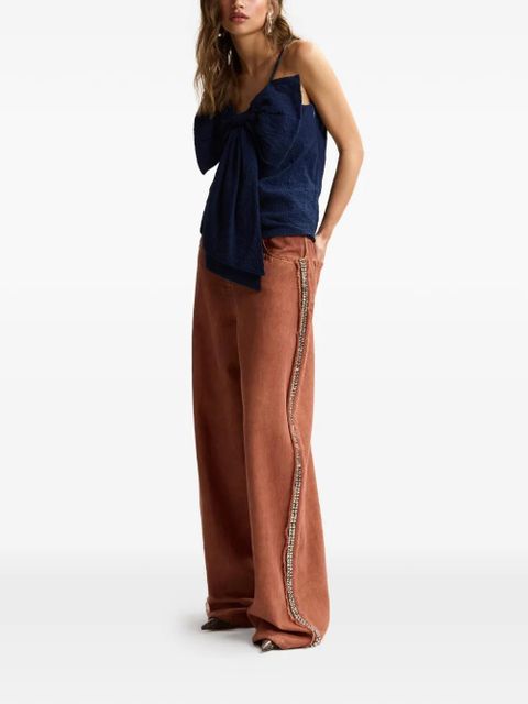 Essentiel Antwerp bow-detail blouse - Blue - zdjęcie produktu nr 2
