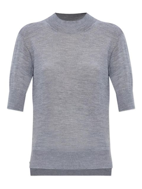 Jil Sander fine-knit T-shirt - Grey - zdjęcie produktu nr 1