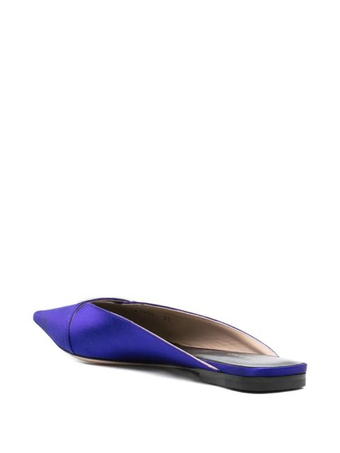 TOM FORD Julianne satin mules - Purple