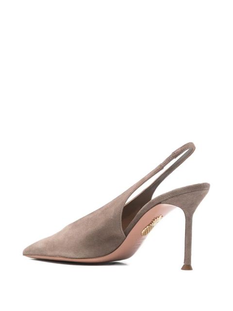 Aquazzura Voltaire slingback pumps - Neutrals - zdjęcie produktu nr 2