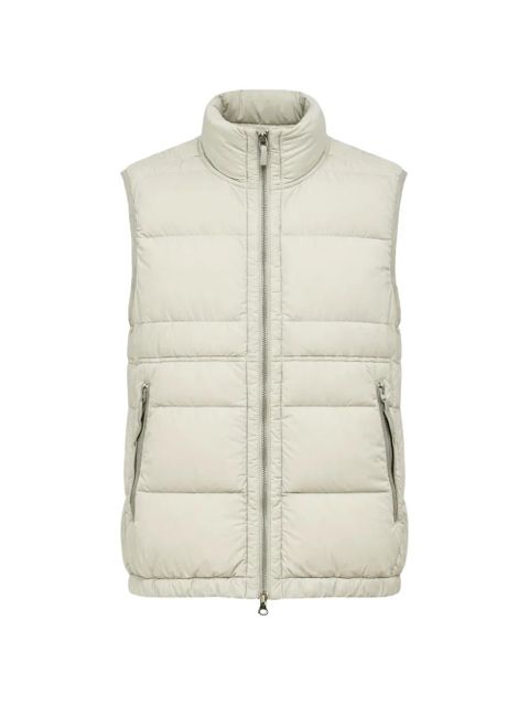 Stone Island logo-patch padded gilet - Neutrals - zdjęcie produktu nr 1