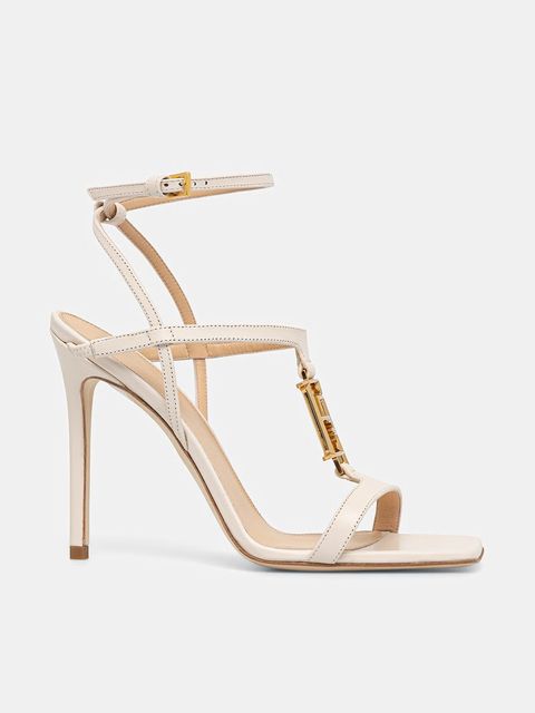 Elisabetta Franchi sandały skórzane - zdjęcie produktu nr 2