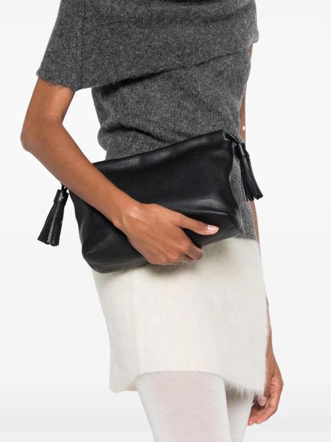 Aspinal Of London calf-leather makeup bag - Black - zdjęcie produktu nr 2