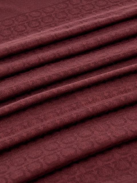 Ferragamo jacquard-logo scarf - Red - zdjęcie produktu nr 2