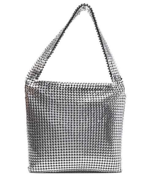 Rabanne embellished shoulder bag - Silver - zdjęcie produktu nr 1