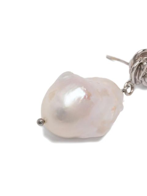 Magda Butrym Rose pearl earrings - Silver - zdjęcie produktu nr 2