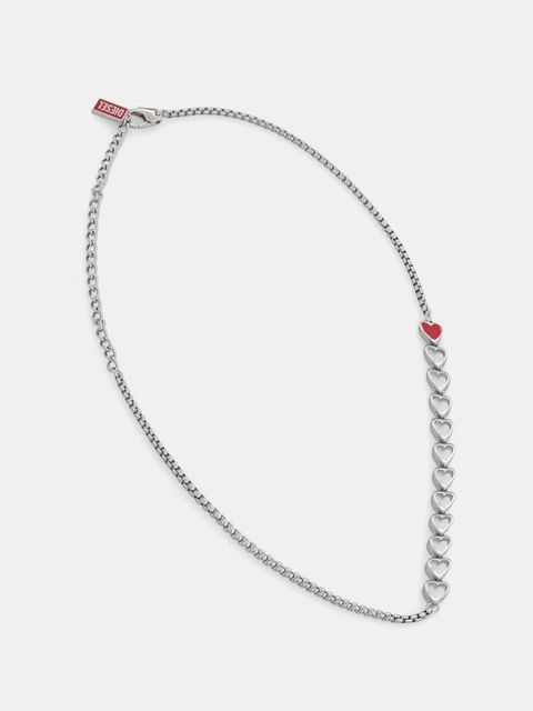 Diesel naszyjnik damski ze stali nierdzewnej - zdjęcie produktu nr 1