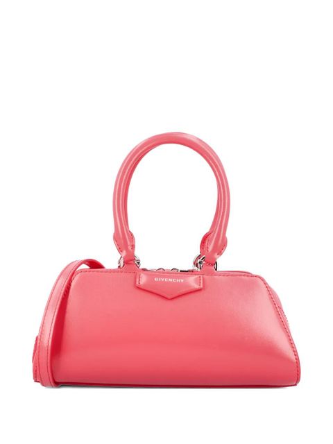 Givenchy mini Antigona East-West calf leather satchel - Pink - zdjęcie produktu nr 1