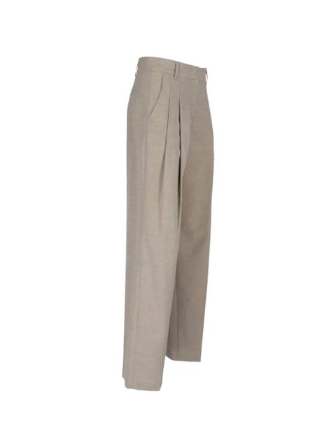 The Frankie Shop Gelso pleated trousers - Neutrals