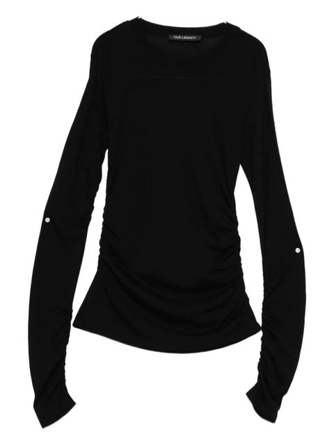 OUR LEGACY long-sleeved T-shirt - Black