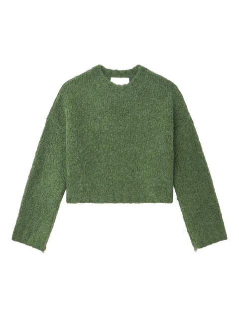 3.1 Phillip Lim zip detail knitwear - Green - zdjęcie produktu nr 1
