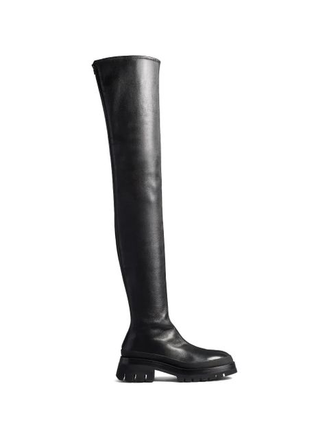KHAITE Fallon over-the-knee boots - Black - zdjęcie produktu nr 1