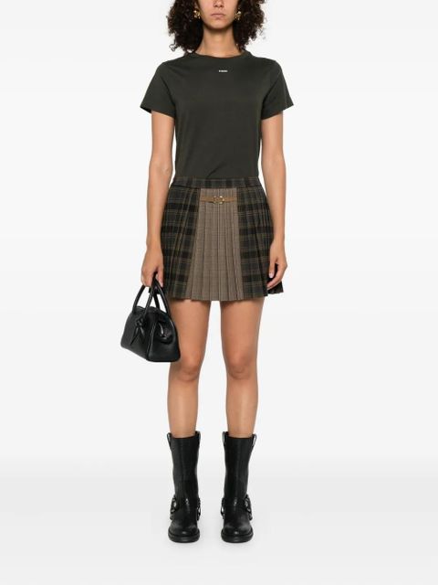 PINKO short-sleeve cotton top - Green