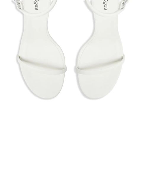 Courrèges Oblique sandals - White
