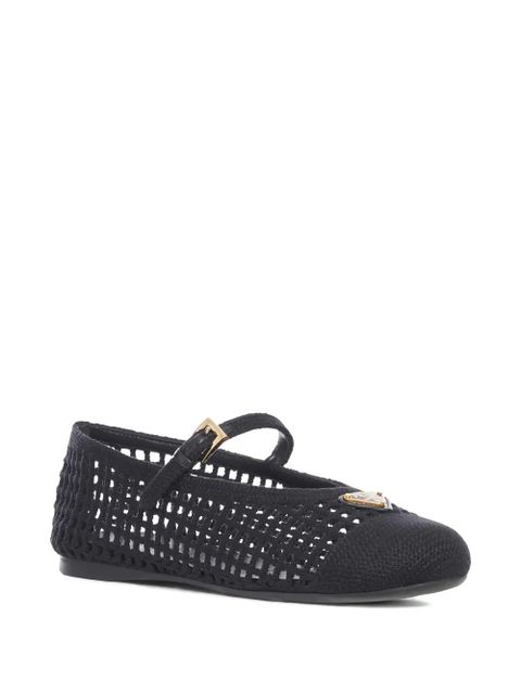 Prada openwork ballet flats - Black - zdjęcie produktu nr 1