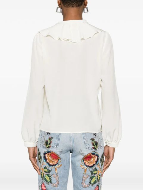 ETRO ruffled blouse - Neutrals