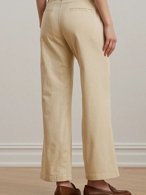 Lauren Ralph Lauren spodnie bawełniane - zdjęcie produktu nr 2