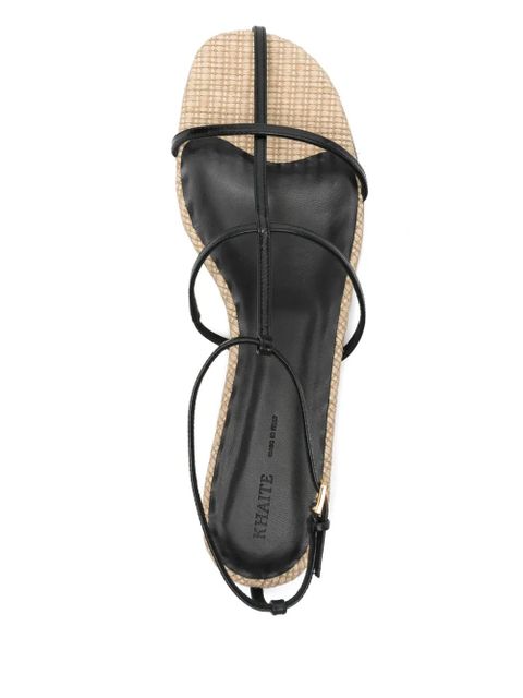KHAITE cage flat sandals - Black - zdjęcie produktu nr 2
