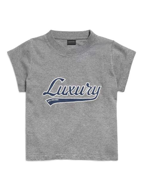 Balenciaga Luxury-script T-shirt - Grey - zdjęcie produktu nr 1