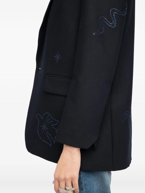 Zadig&Voltaire Vival blazer - Blue